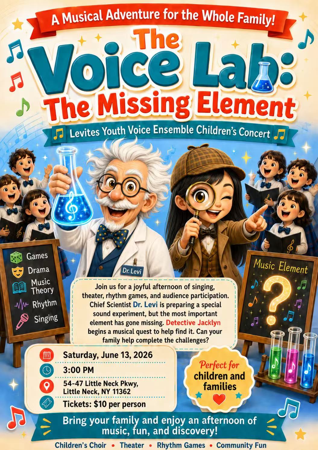 Voice Lab event poster